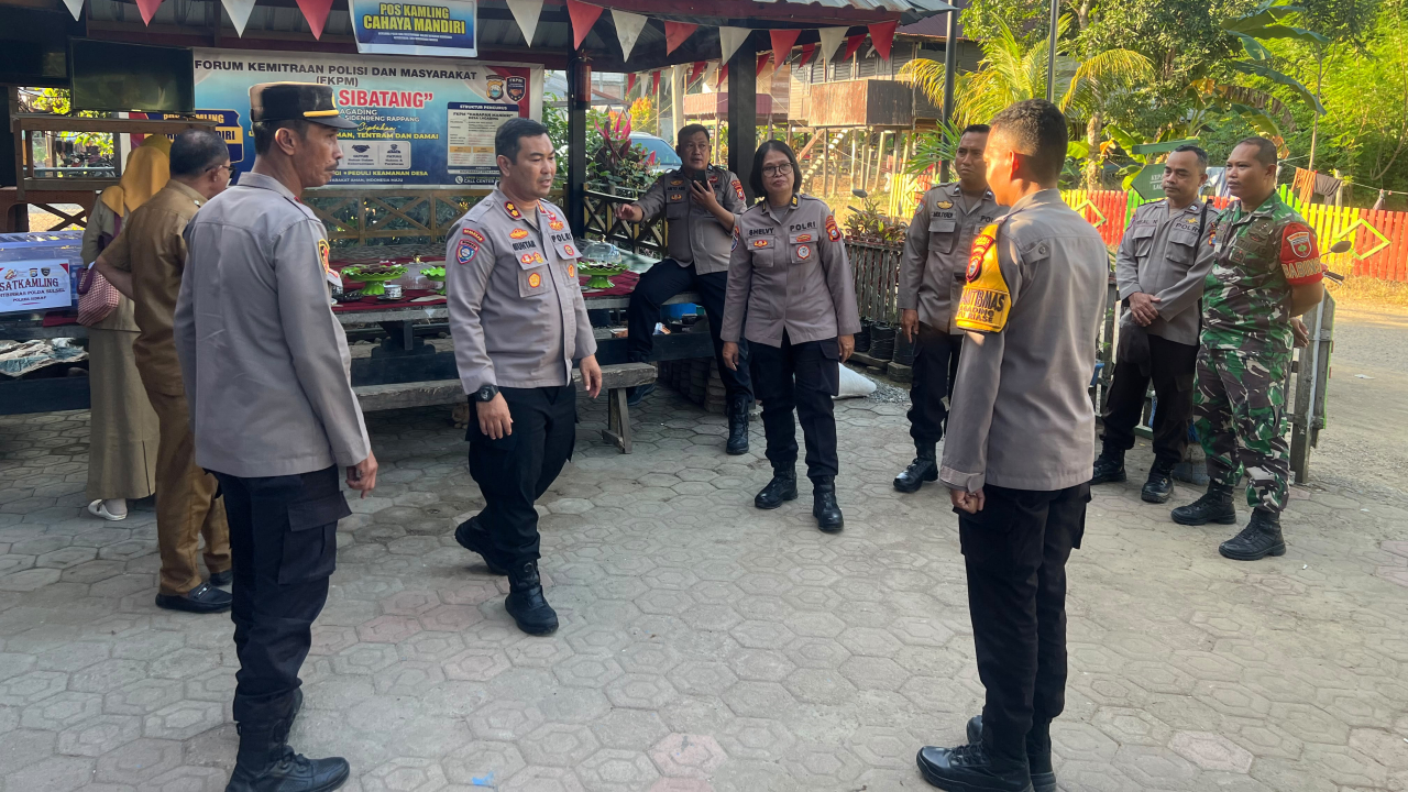 Pos Satkamling Cahaya Mandiri Desa Lagading Raih Apresiasi Polda Sulsel, Wakili Sidrap di Penilaian Tingkat Provinsi
