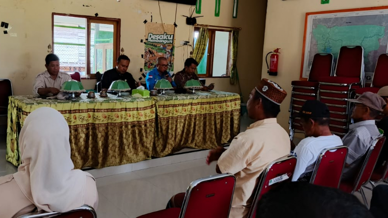 Survei dan Rapat Koordinasi Oplah dan Cetak Sawah di Desa Lagading Hasilkan 170_an Ha Lahan Siap Cetak