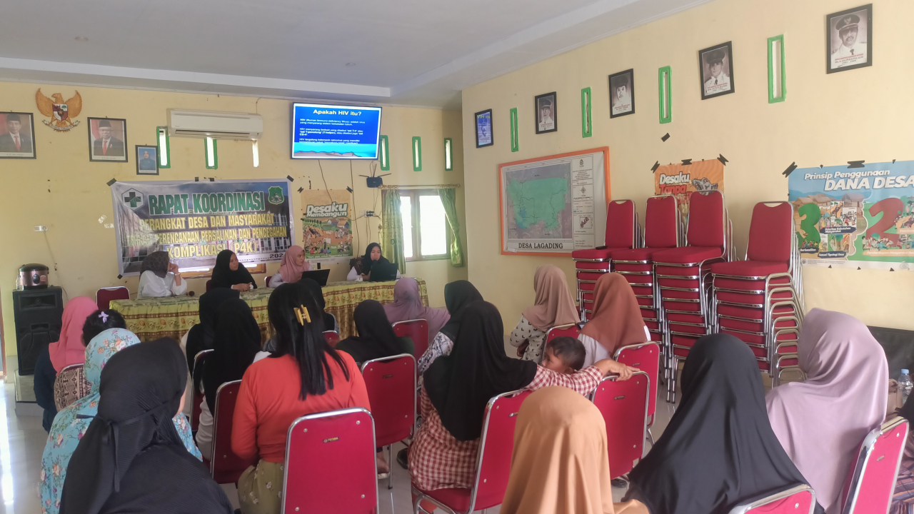 Koordinasi P4K di Desa Lagading: Sinergi Perangkat Desa dan UPT. Puskesmas Barukku Demi Persalinan Aman dan Sehat
