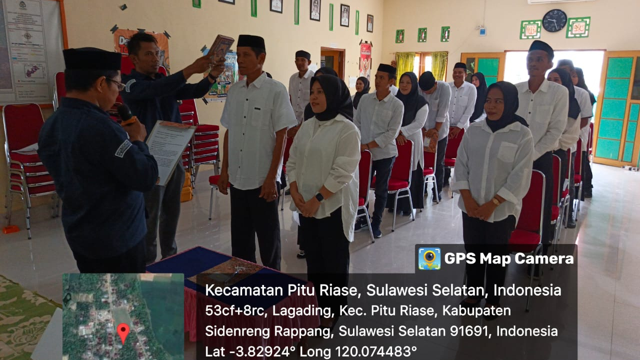 "Desa Lagading Bersiap Gelar Pesta Demokrasi: Pelantikan KPPS untuk Pemilihan Gubernur dan Bupati Berlangsung Khidmat"