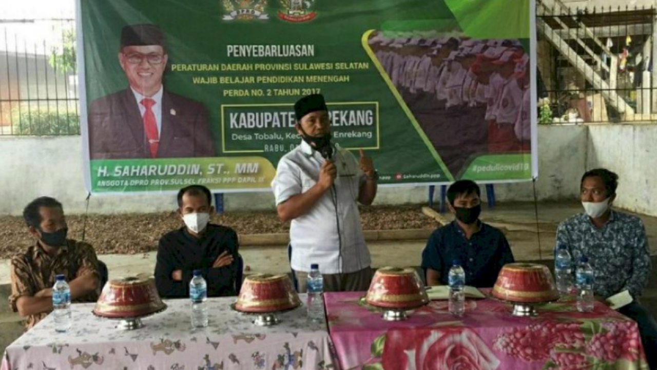 Saharuddin Tekankan Pentingnya Bersekolah