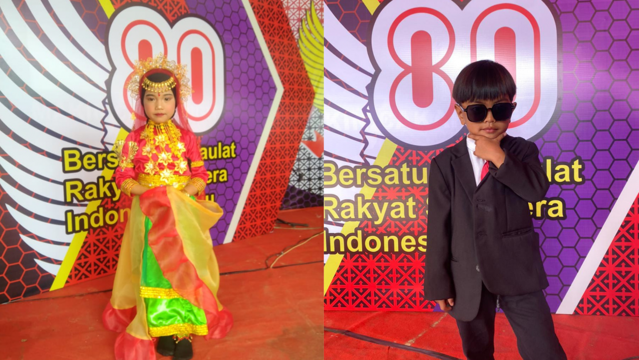 Peserta Cilik Tampil Memukau di Lomba Fashion Show 17 Agustus (12/08)