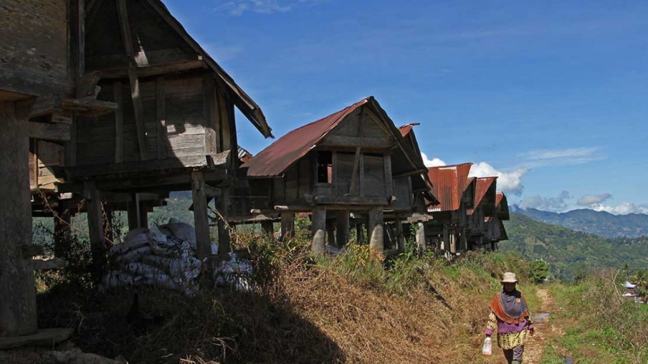 Lumbung Padi Tradisional (Landa')