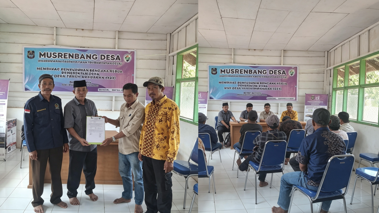 PEMERINTAH DESA BUNGIN BEREMBUK MENENTUKAN ARAH PEMBANGUNAN TAHUN 2027 DAN DAFTAR USULAN TAHUN 2028 MELALUI MUSRENBANG DESA