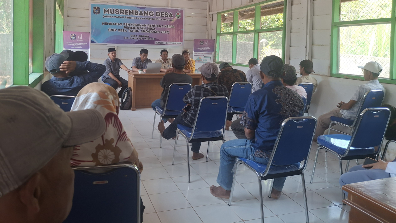MUSRENBANG RKPDes DESA BUNGIN Tahun 2027