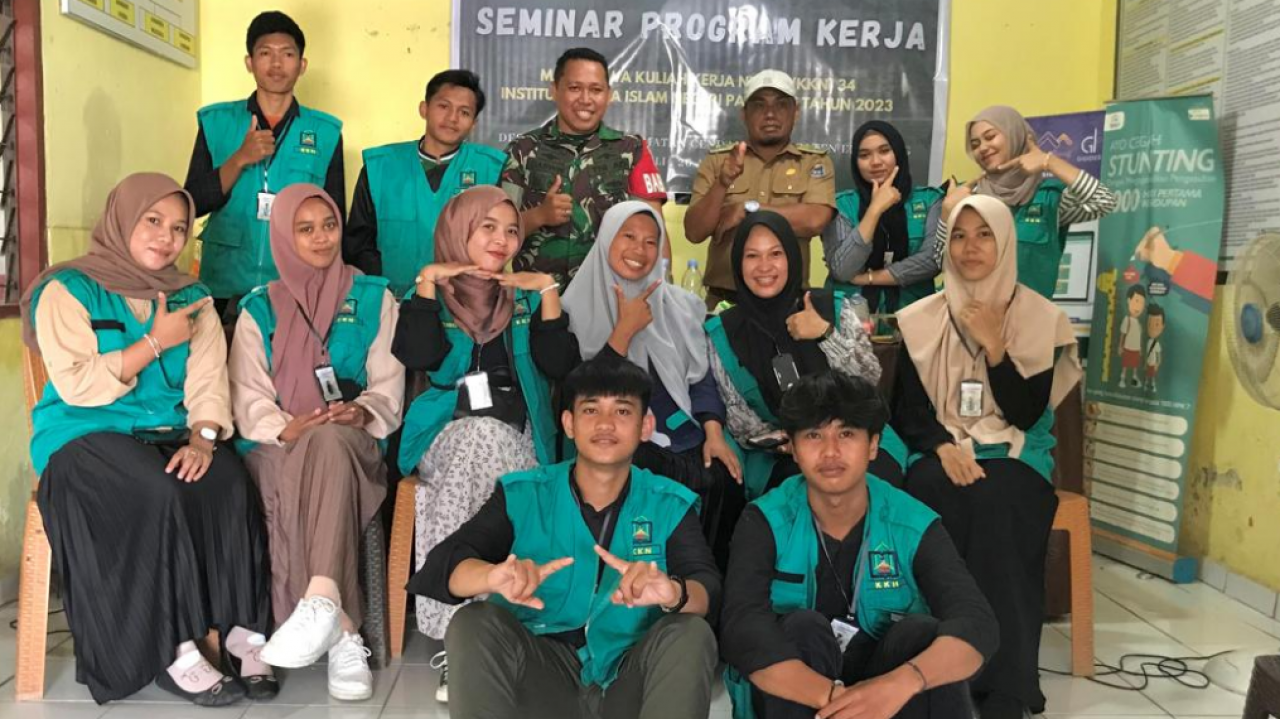 Posko 14 Sukses menggelar seminar program kerja di kantor desa Karrang kec cendana