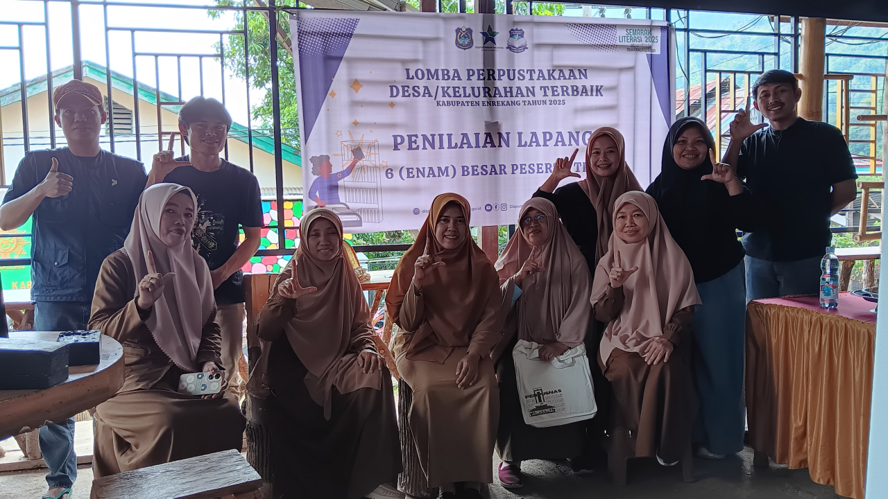 Perpustakaan Holistik Salassak Desa Pasui Juara 1 Tingkat Kabupaten
