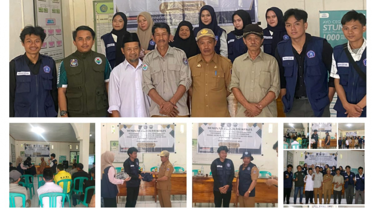 Seminar Program Kerja KKN UMPAR Angkatan XXVI Desa Lunjen