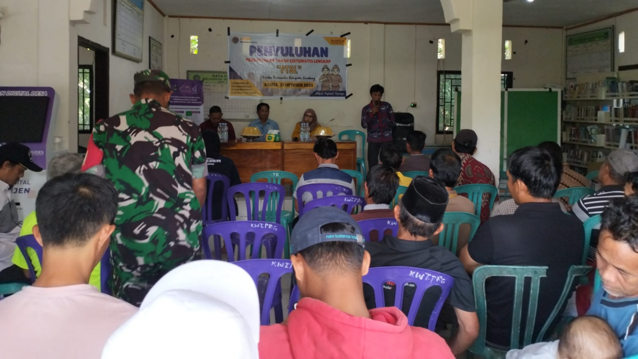 Akselerasi Pembangunan Desa Melalui Program PTSL di Desa Lunjen