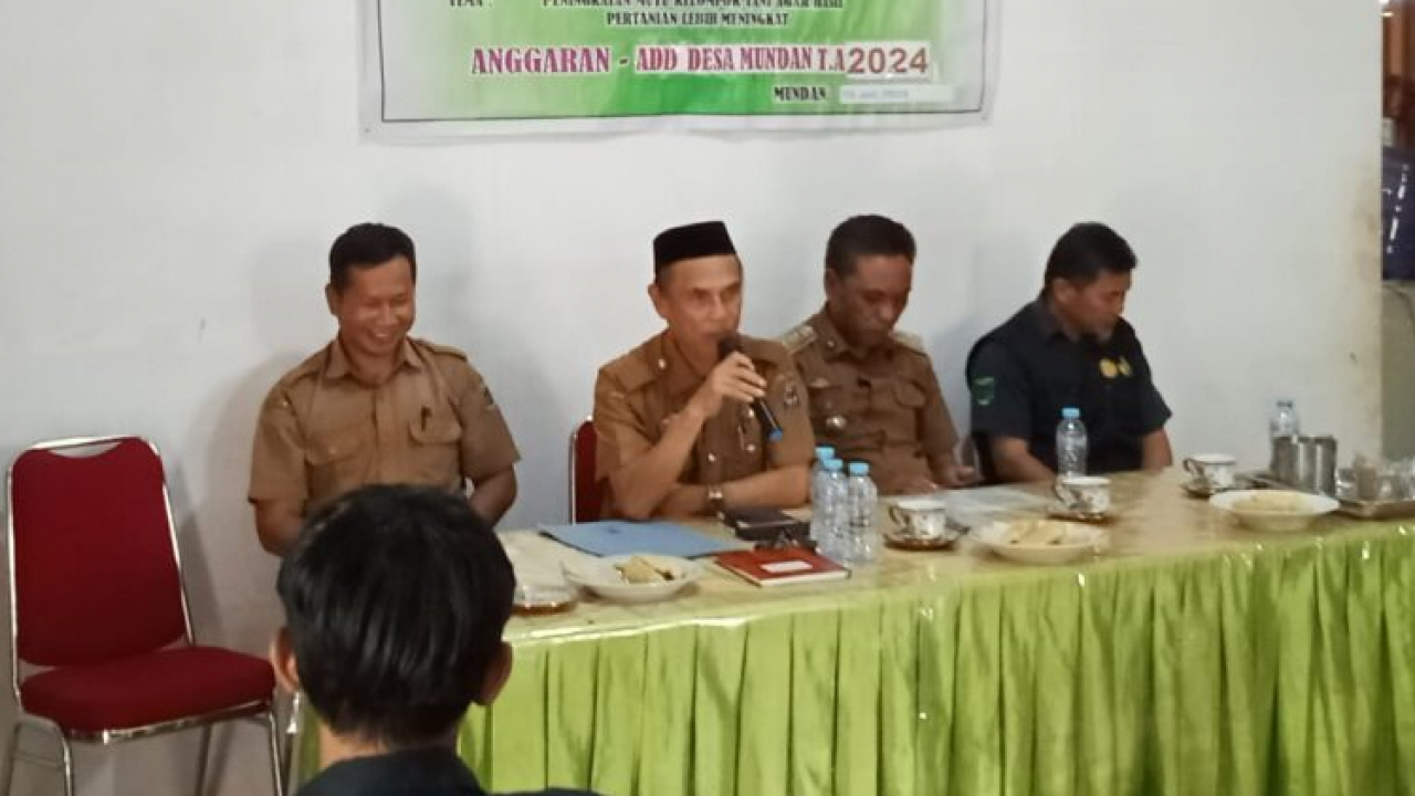 Pemdes Mundan Kec. Masalle Enrekang Menggelar Pelatihan Kelompok Tani