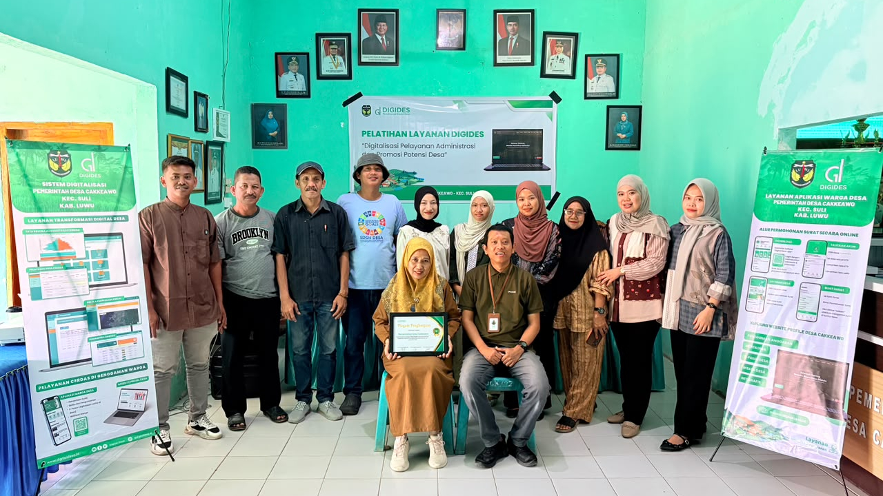 Digitalisasi Desa Cakkeawo Luwu Tingkatkan Pelayanan Publik