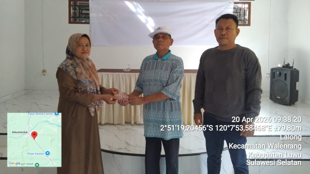 BLT Tahap I Desa Lalong 2026 Sasar 6 KK Kurang Mampu