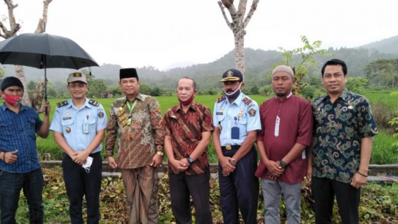 Kabag Program Kanwil Kemenhukam Sulsel Tinjau Lahan Pembangunan Lapas Belopa