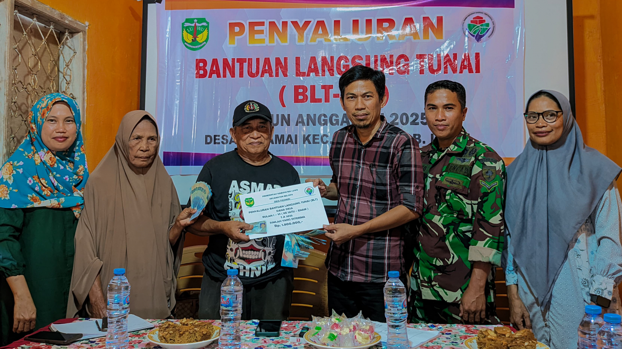 PENYALURAN BANTUAN LANGSUNG TUNAI DANA DESA (BLT-DD) TAHUN 2025