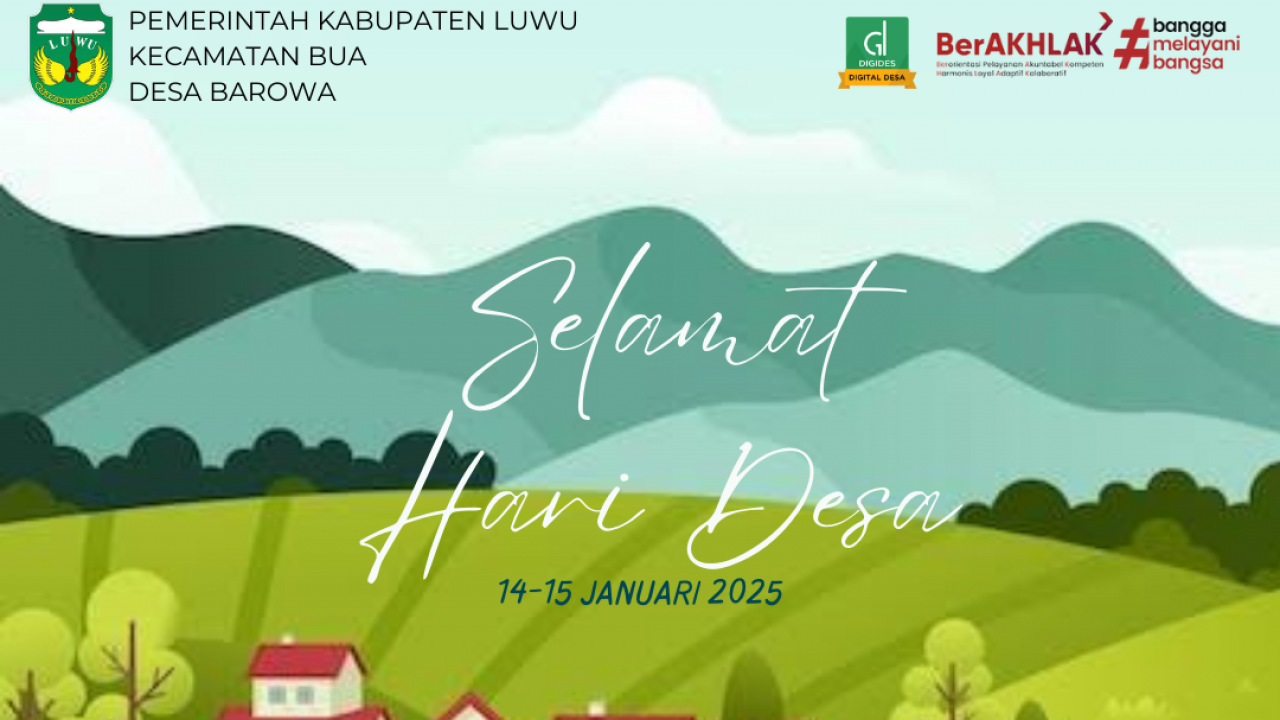 Hari Desa 14-15 Januari 2025: Merayakan Pembangunan dan Kemajuan Desa di Seluruh Indonesia