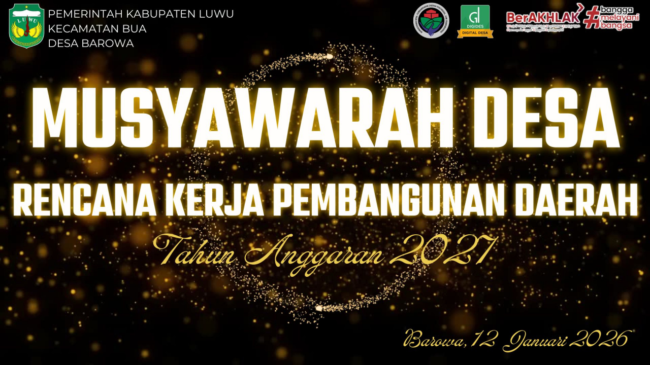 Musrenbang Desa Barowa Rumuskan Program RKPD T.A 2027