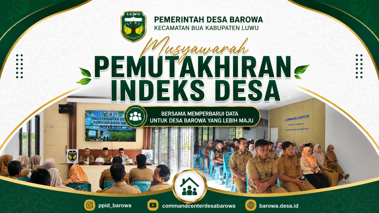 Perkuat Perencanaan Berbasis Data, Desa Barowa Laksanakan Musyawarah Pemutakhiran Indeks Desa 2026