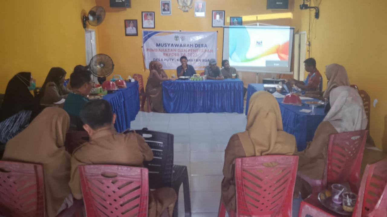 Musyawarah Desa Penetapan Penyusunan RKPDes Tahun Anggaran 2027
