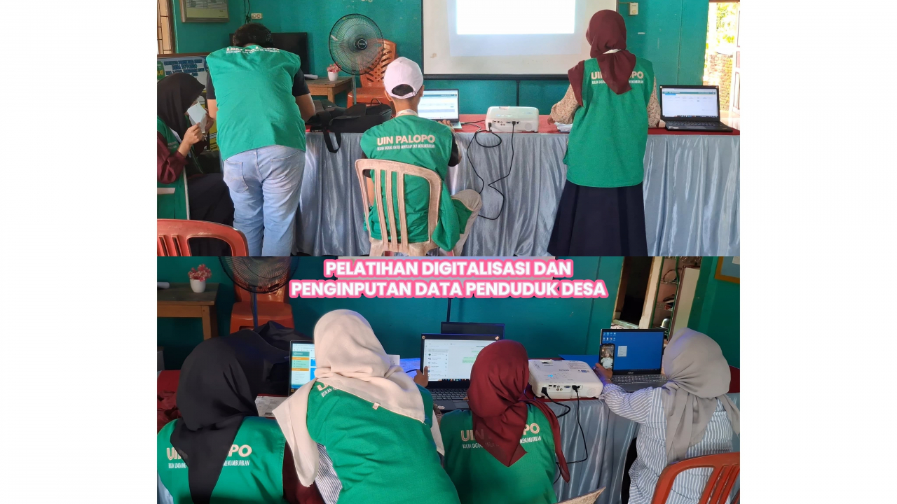 KKN UIN Palopo Posko 83 Dukung Digitalisasi Desa To'Pongo
