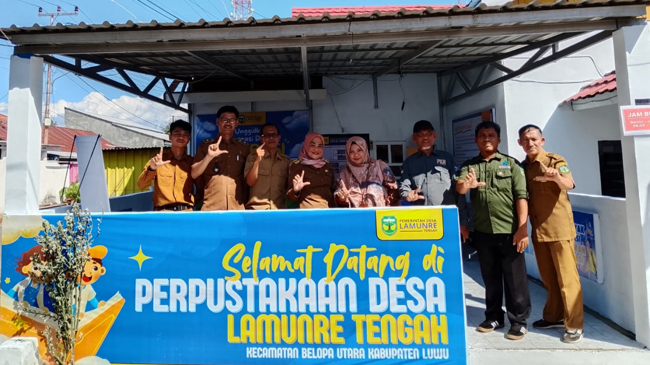 Lipa' Ada Citta: Perpustakaan Desa Lamunre Tengah Berkompetisi di Tingkat Provinsi