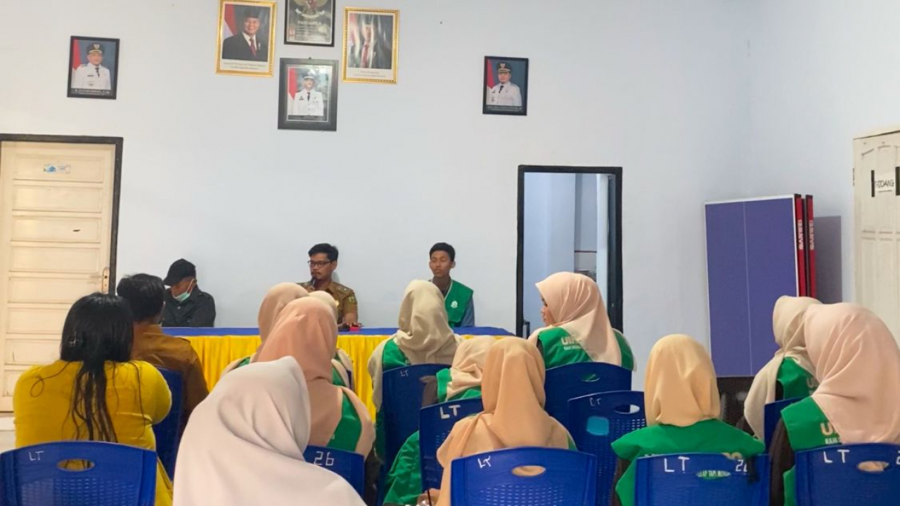 Penerimaan Mahasiswa KKN UIN Palopo Angkatan XVIIL di Desa Lamunre Tengah