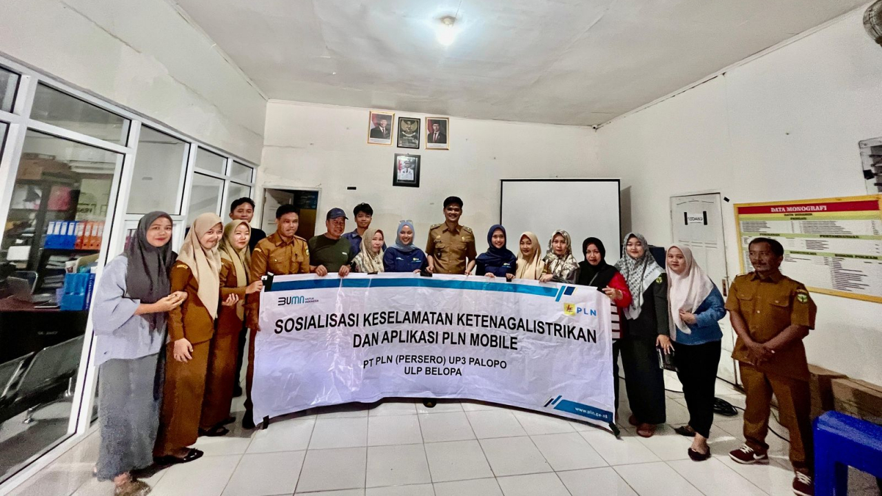 Desa Lamunre Tengah Bekerja Sama dengan PLN dalam Sosialisasi Keselamatan Ketenagalistrikan