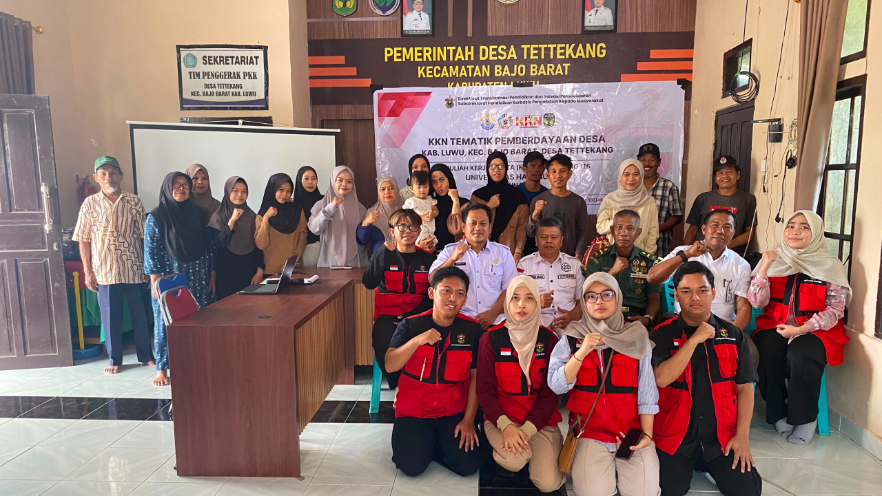 Mahasiswa KKN-T 116 Unhas Gelar Seminar Program Kerja di Desa Tettekang, Fokus pada Pemberdayaan dan Lingkungan