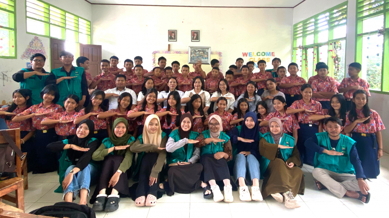 KKN IAIN Parepare Akhiri Pengabdian di SMP Kristen Madandan, Wujud Moderasi Beragama di Lembang Madandan