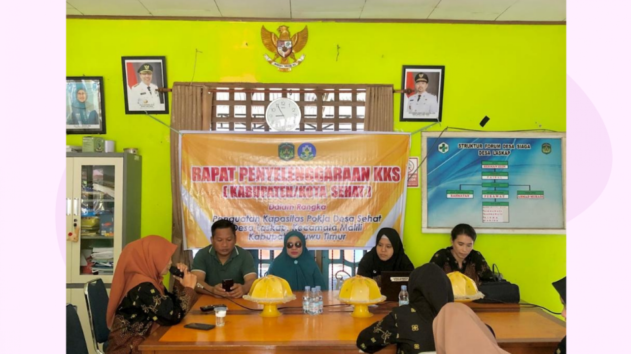 Rapat Penyelenggaraan KKS (Kabupaten/Kota Sehat)