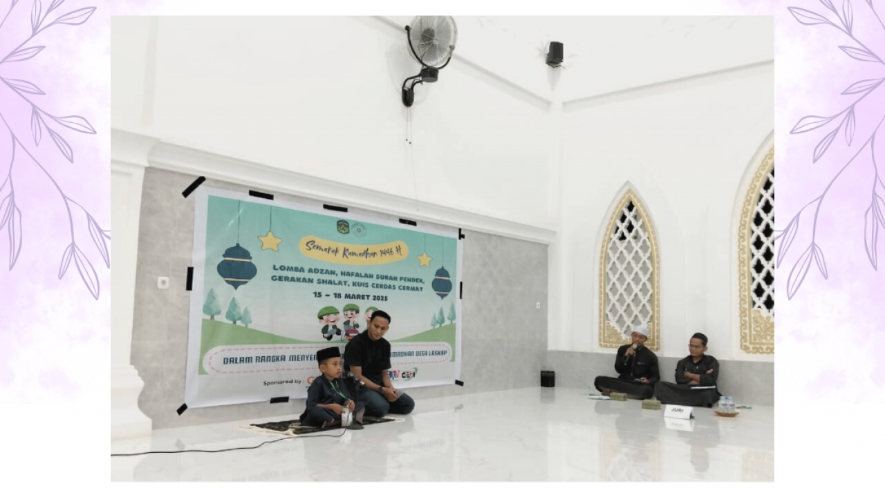 Semarak Ramadhan 1446 H di Desa Laskap