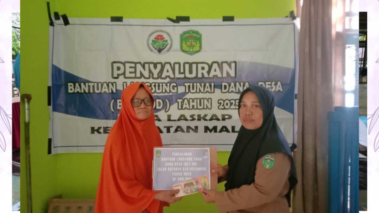 BANTUAN LANGSUNG TUNAI (BLT) PERIODE OKTOBER - DESEMBER 2025