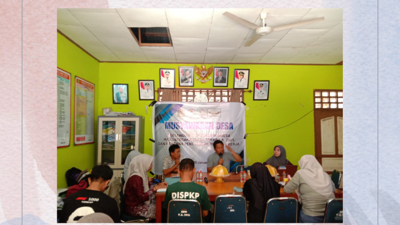 MUSYAWARAH DESA RAT BUMDES MAJU BERSAMA TA 2025