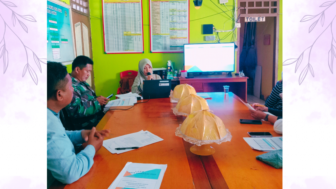 Musyawarah Desa Laporan Penyelenggaraan Pemerintah Desa (LPPD) Tahun 2024