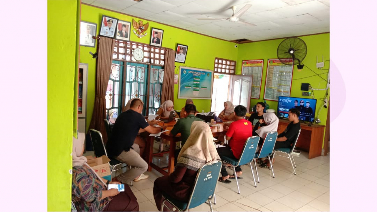 Rapat Evaluasi Karang Taruna dan Pemdes Laskap