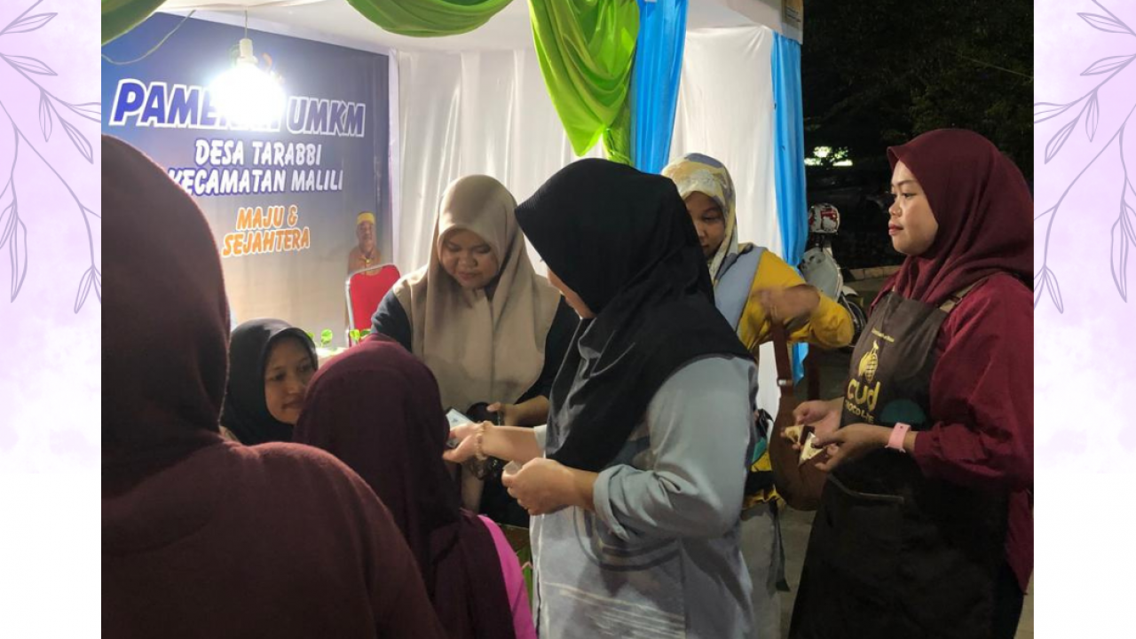Pameran UMKM antar Desa di Kabupaten Luwu Timur