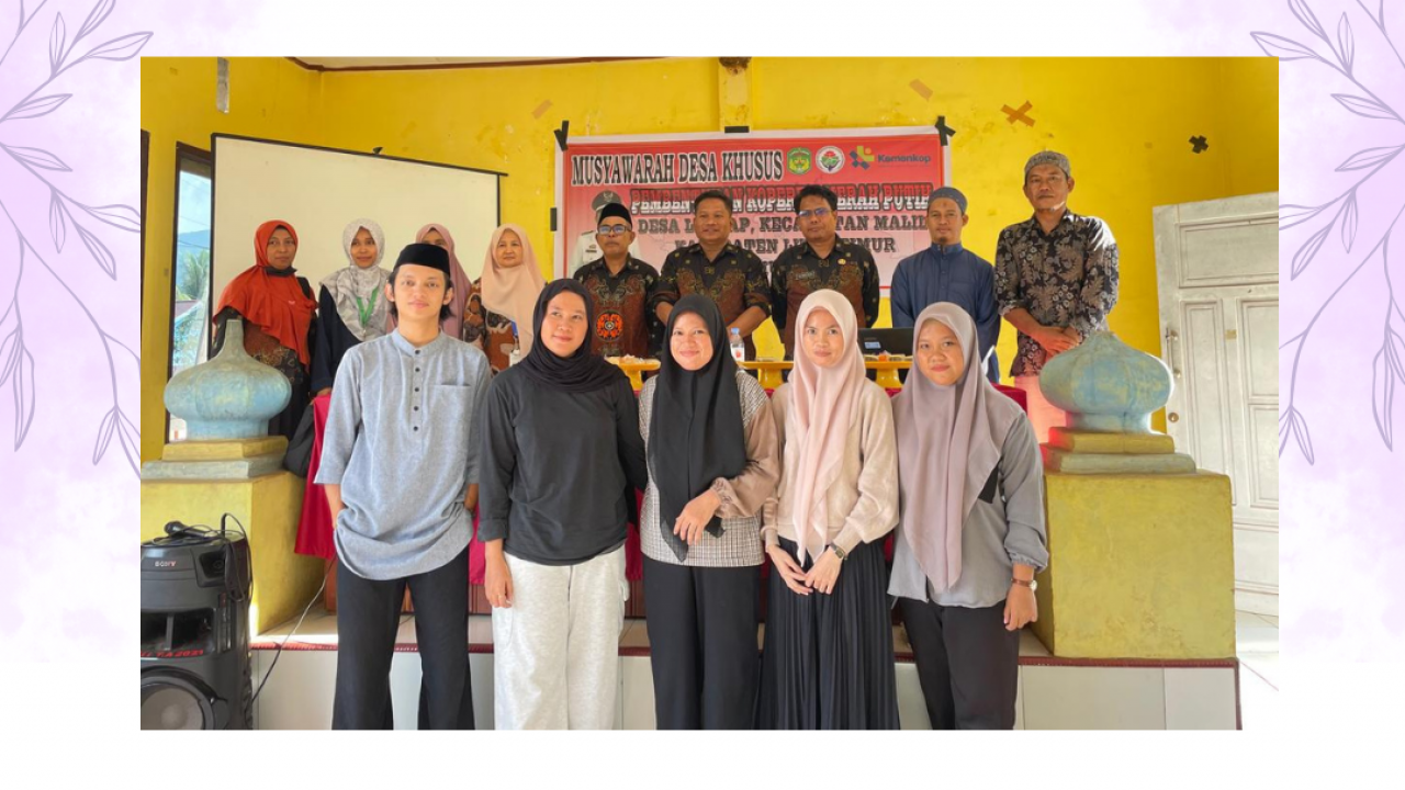 Musyawarah Desa Khusus Pembentukan Koperasi Merah Putih Desa Laskap