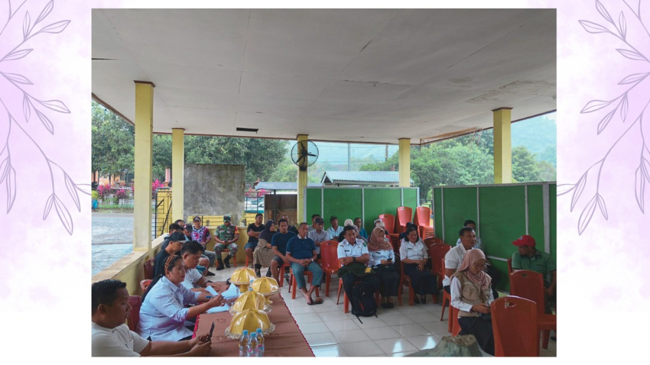 Peninjauan Bersama Investigasi Dampak Banjir Lokasi Kebun Kakao Desa Laskap