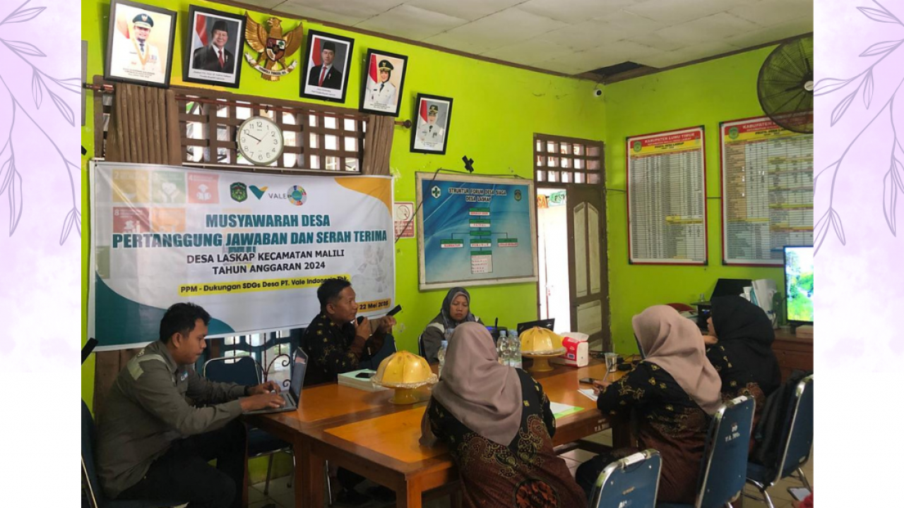 Musyawarah Desa Pertanggung Jawaban dan Serah Terima