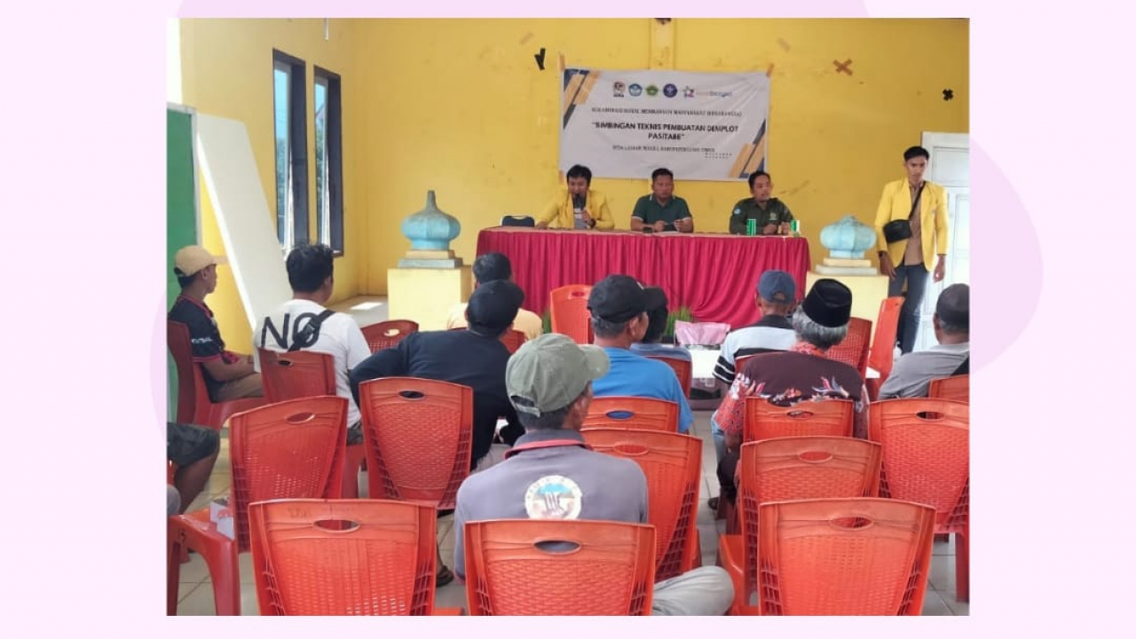 Bimbingan Teknis Pembuatan Demplot Padi Semi Apung Tangguh Bencana (PASITABE)
