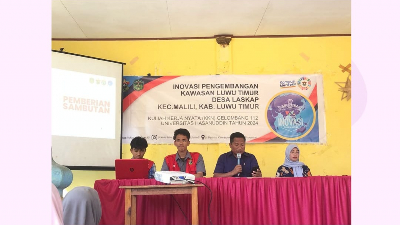 Seminar Evaluasi Program Kerja KKN Universitas Hasanuddin Gel.112 Desa Laskap