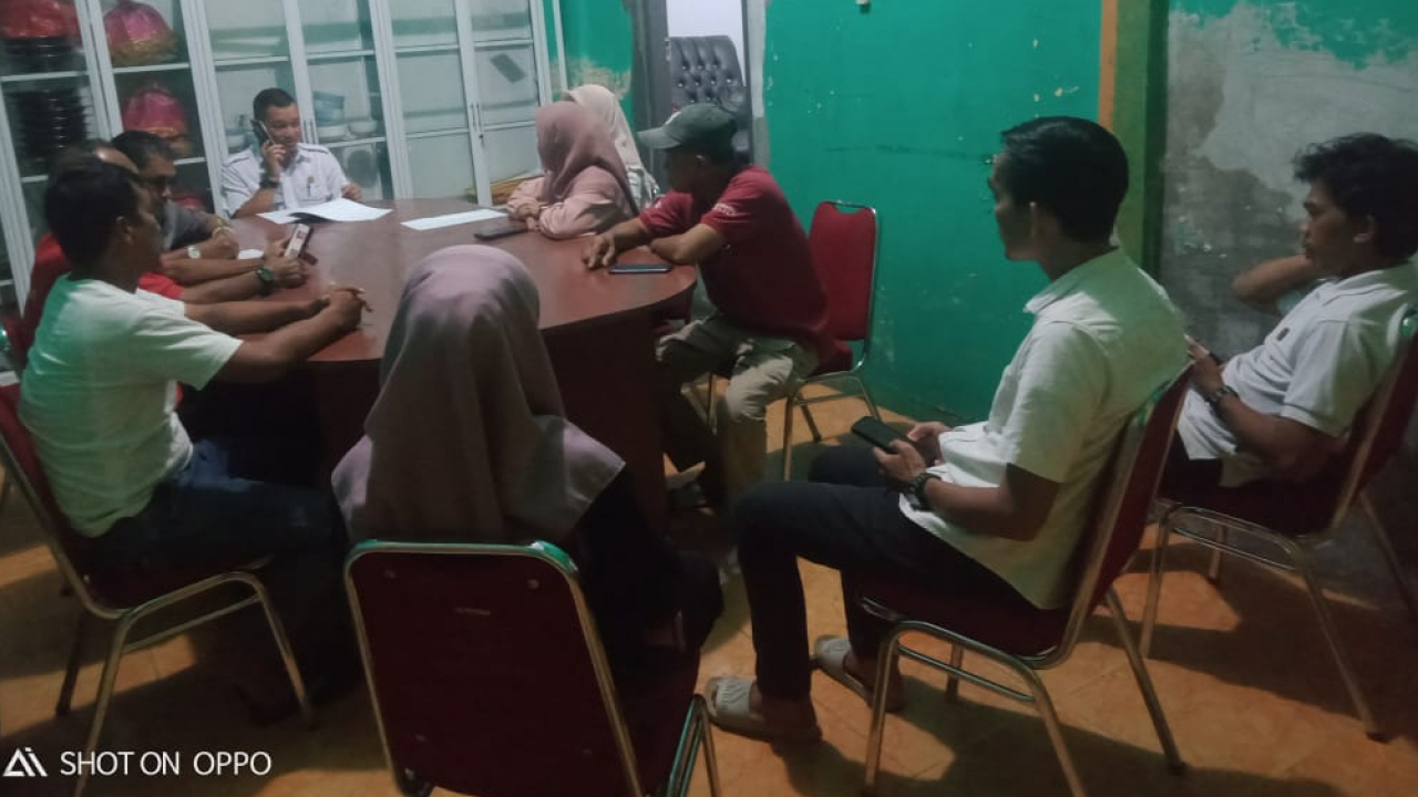Rapat Pembentukan Tim Penjaringan dan Penyaringan Perangkat Desa ussu