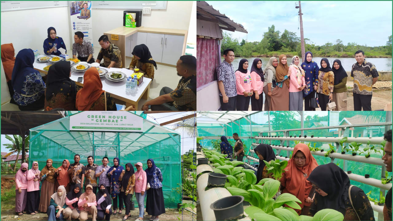 Kunjungan Diskominfo Prov. Sulawesi Selatan dan Diskominfo Kab. Luwu Timur di Desa Balantang