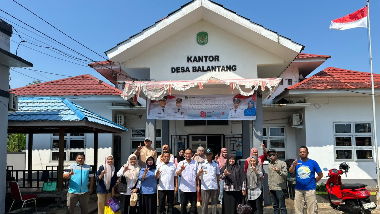 DESA BALANTANG DIVERIFIKASI, LUWU TIMUR TARGETKAN BOYONG TROFI PROKLIM UTAMA 2026
