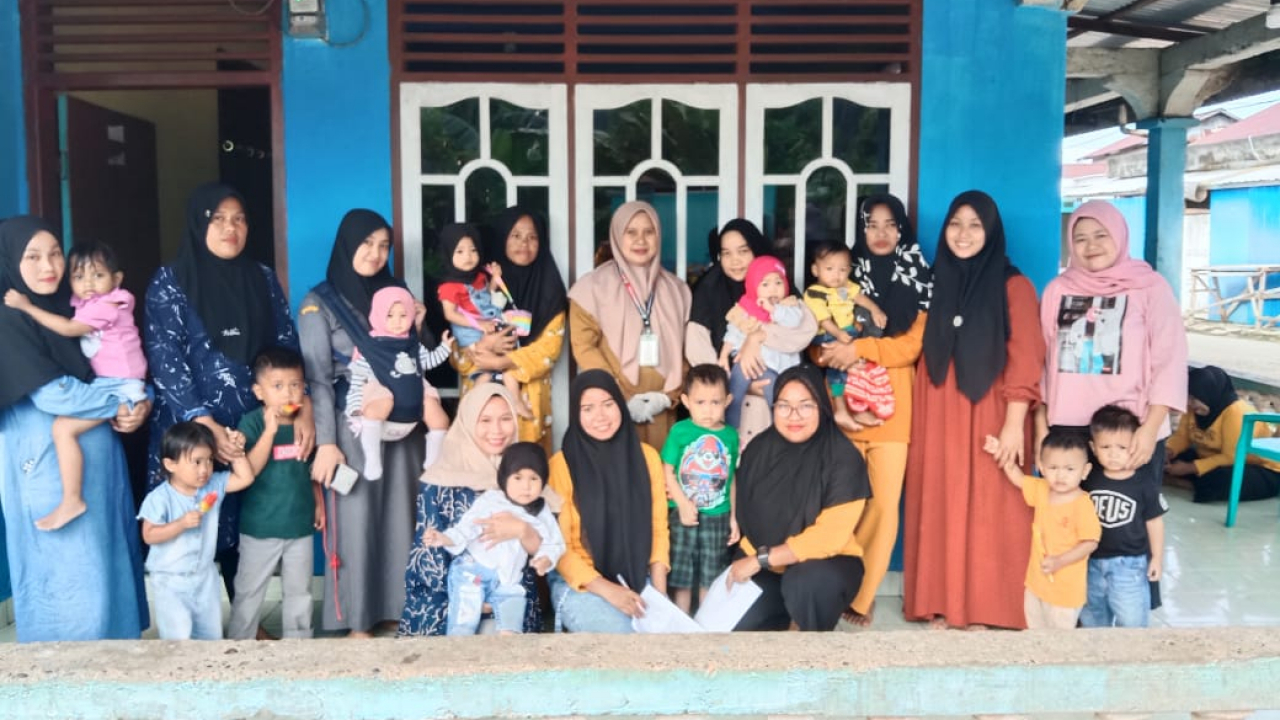 Pelaksanaan PIN Polio di Desa Balantang Sukses Dilaksanakan