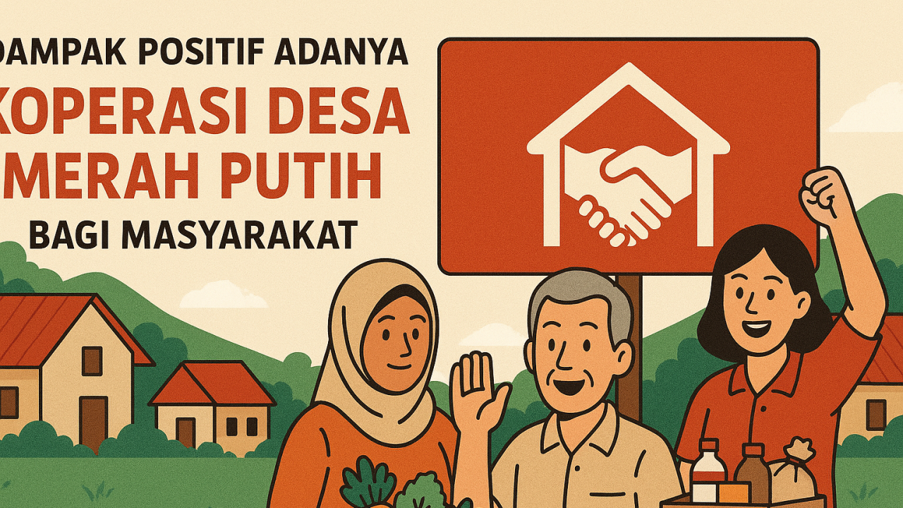 Dampak Positif Adanya Koperasi Desa Merah Putih bagi Masyarakat