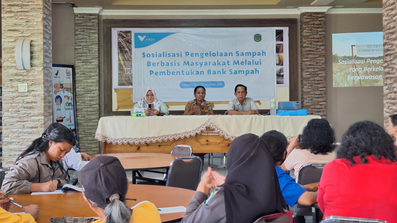Sosialisasi Pengelolahan sampah Berbasis Masyarakat.