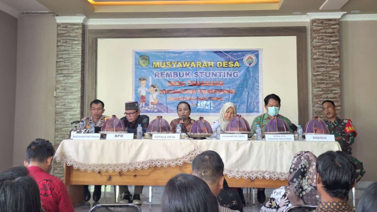 MUSYAWARAH REMBUK STUTING DESA TABARANO
