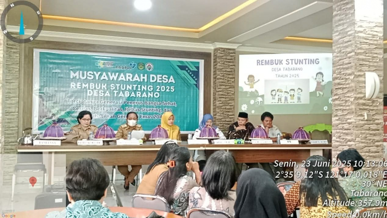 MUSYAWARAH REMBUK STUTING 2025 DESA TABARANO