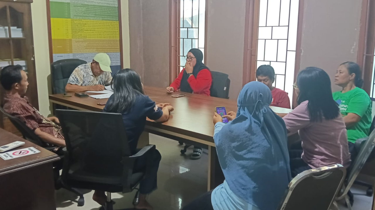 RAPAT BULANAN BPD BERSAMA APARAT DESA