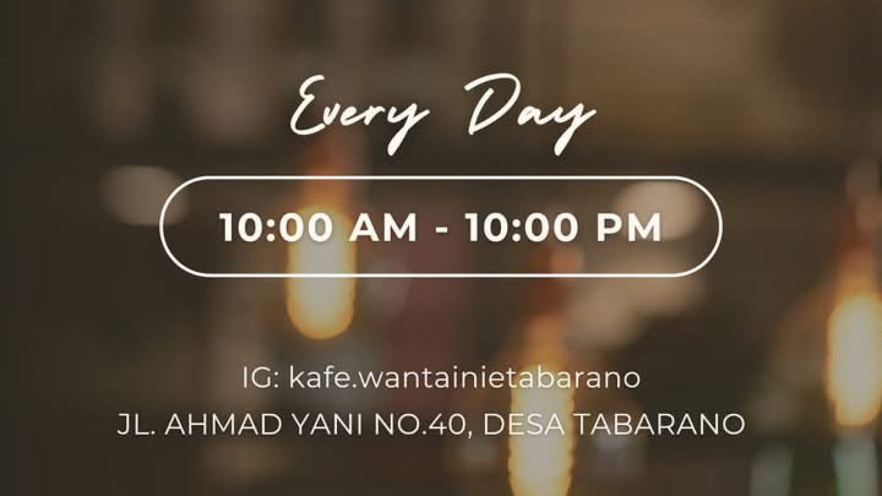 LOUCING KAFE WANTAINIETABARANO